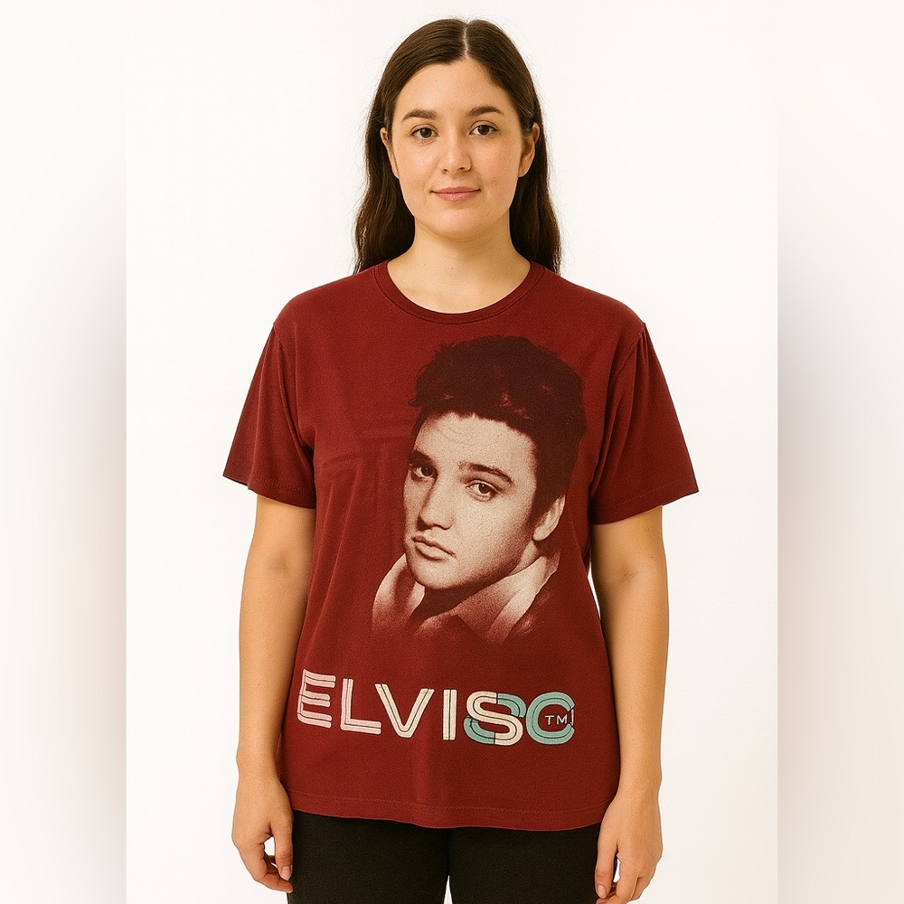 Elvis 80th 2015 graphic T shirt